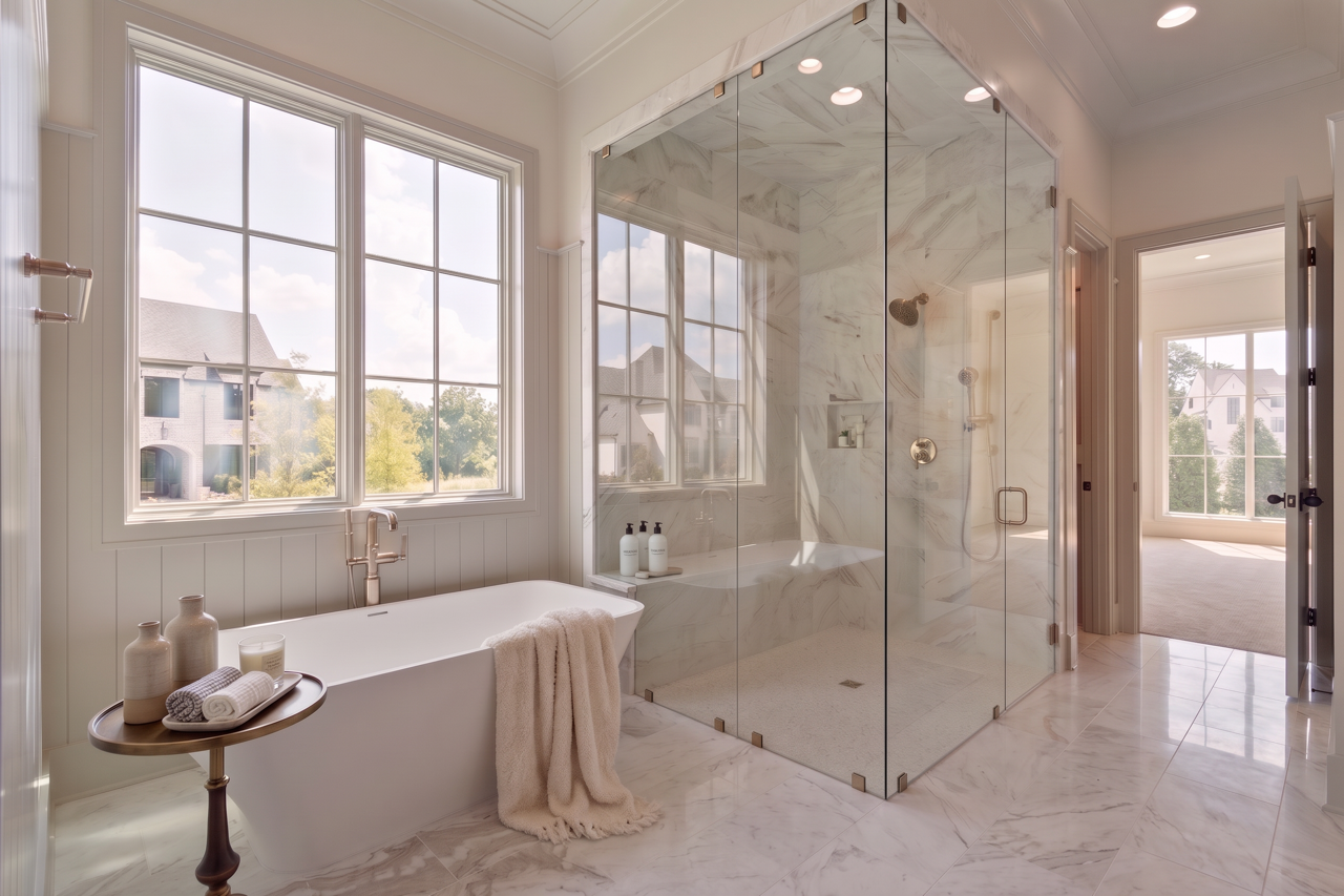 VIRTUALLY STAGED – PRIMARY BATH – 2 MARIANNA 2 – AVAILABLE (Homesite #77)